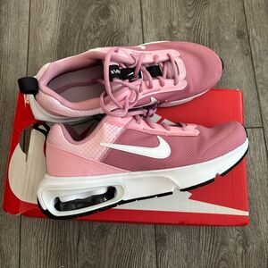 Nike Air Max Pink and White Shoes